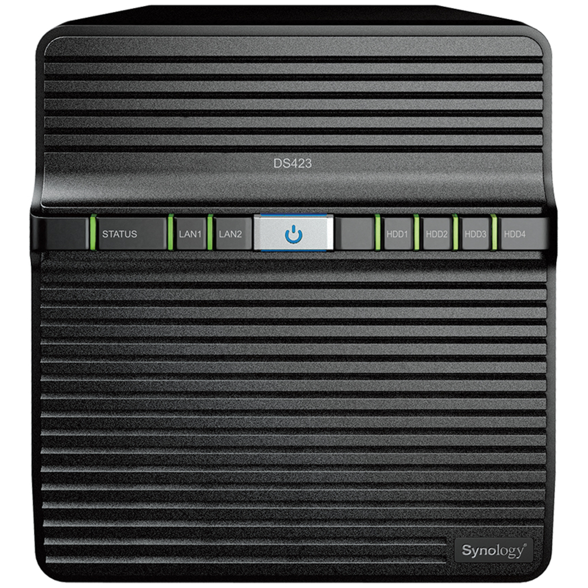Synology DiskStation DS423 72tb 4-Bay Desktop Personal / Basic Home / Small Office NAS - Network Attached Storage Device 4x18tb Seagate IronWolf Pro ST18000NT001 3.5 7200rpm SATA 6Gb/s HDD NAS Class Drives Installed - Burn-In Tested DiskStation DS423
