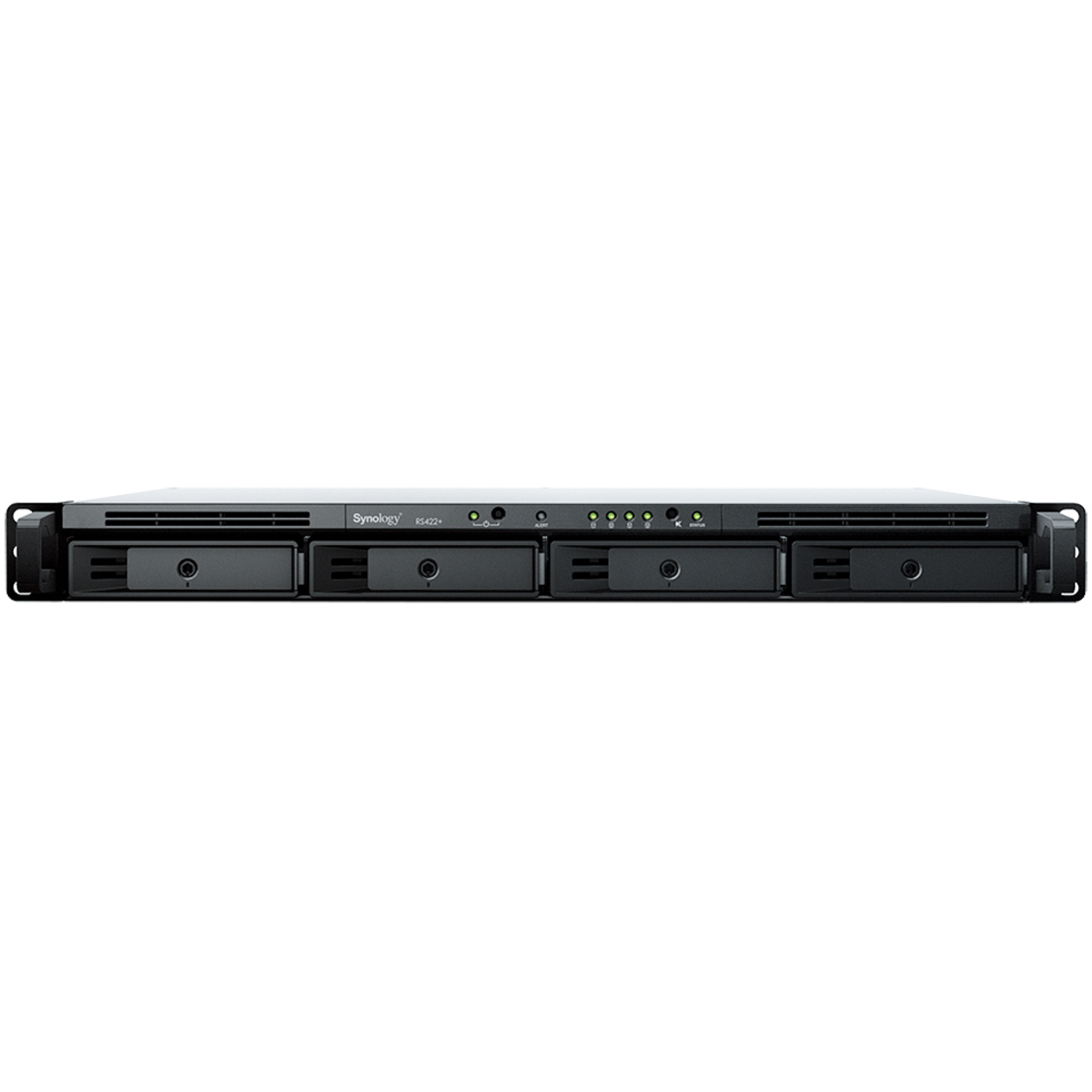 Synology RackStation RS422+ 72tb 4-Bay RackMount Personal / Basic Home / Small Office NAS - Network Attached Storage Device 4x18tb Seagate IronWolf Pro ST18000NT001 3.5 7200rpm SATA 6Gb/s HDD NAS Class Drives Installed - Burn-In Tested RackStation RS422+