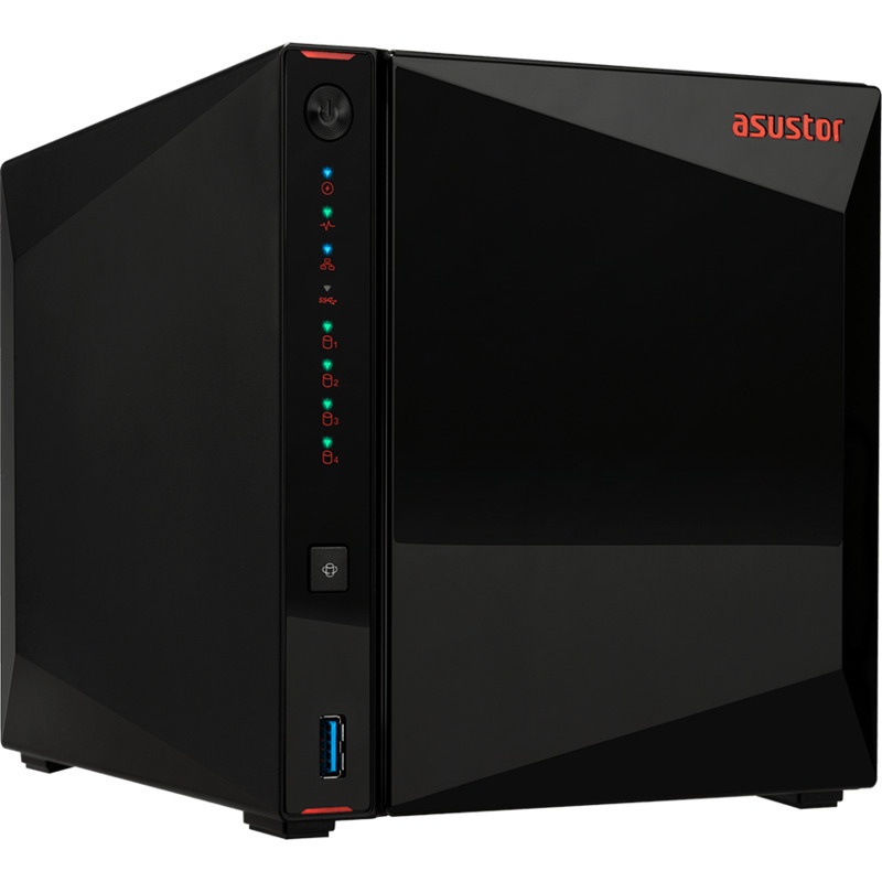 ASUSTOR AS5304T Nimbustor 4-Bay NAS - Network Attached Storage Device Burn-In Tested Configurations - FREE RAM UPGRADE