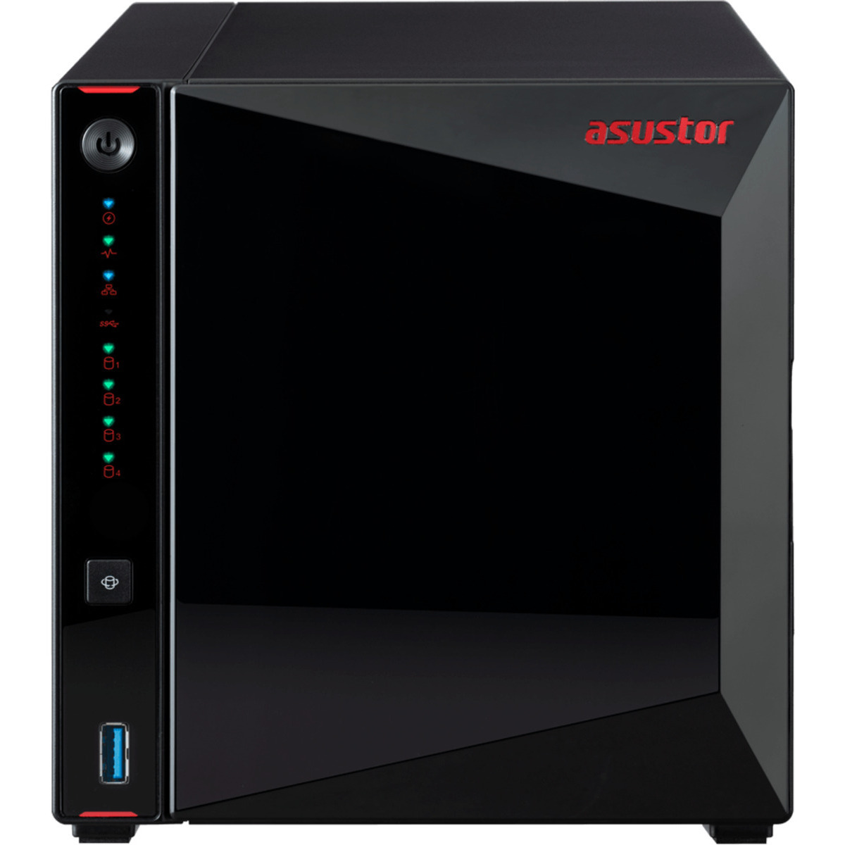 ASUSTOR AS5304T Nimbustor 32tb 4-Bay Desktop Multimedia / Power User / Business NAS - Network Attached Storage Device 4x8tb Seagate IronWolf Pro ST8000NT001 3.5 7200rpm SATA 6Gb/s HDD NAS Class Drives Installed - Burn-In Tested - ON SALE - FREE RAM UPGRADE AS5304T Nimbustor