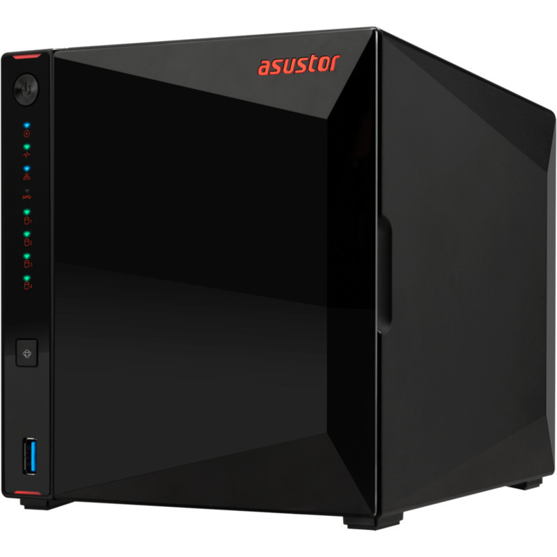 ASUSTOR Nimbustor 4 Gen2 AS5404T 4-Bay NAS - Network Attached Storage Device Burn-In Tested Configurations - FREE RAM UPGRADE