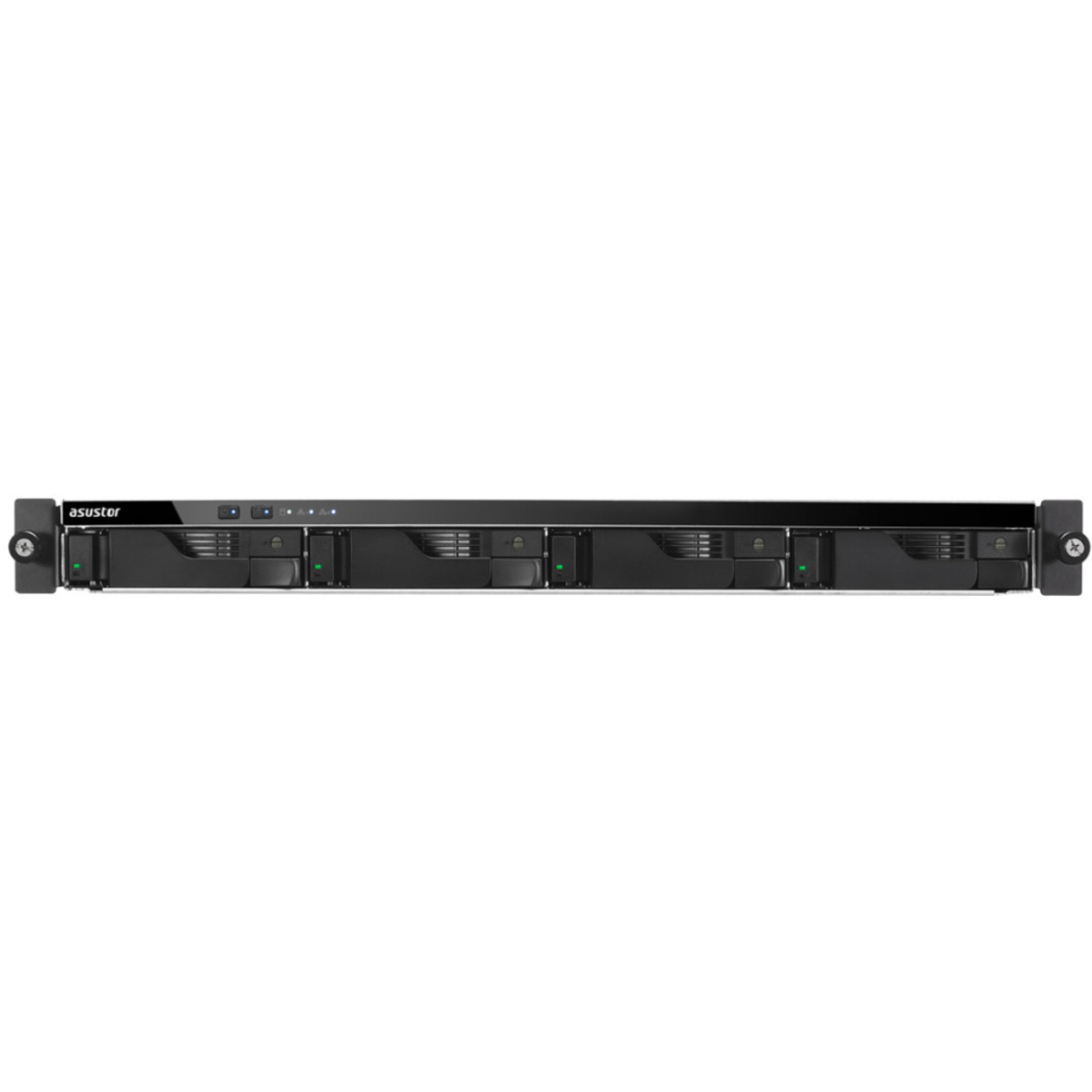 ASUSTOR LOCKERSTOR 4RD AS6504RD 8tb 4-Bay RackMount Multimedia / Power User / Business NAS - Network Attached Storage Device 4x2tb Seagate IronWolf Pro ST2000NT001 3.5 7200rpm SATA 6Gb/s HDD NAS Class Drives Installed - Burn-In Tested - FREE RAM UPGRADE LOCKERSTOR 4RD AS6504RD