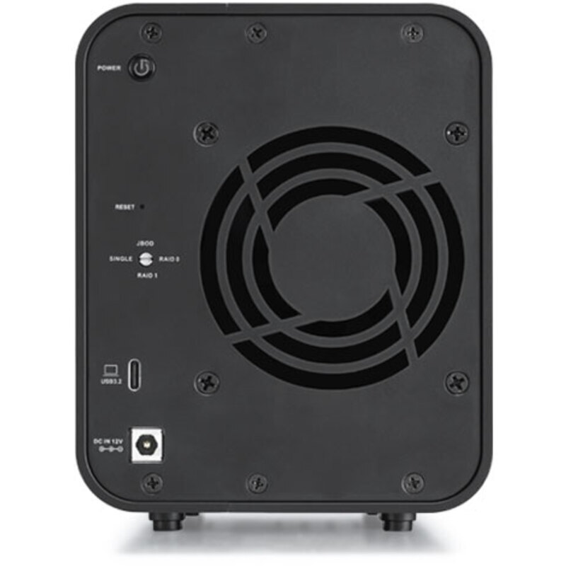 TerraMaster D5 Hybrid 2-Bay DAS - Direct Attached Storage Device Burn-In Tested Configurations