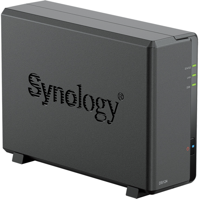 Synology DiskStation DS124 1-Bay NAS - Network Attached Storage Device Burn-In Tested Configurations