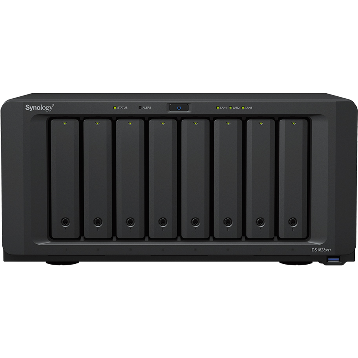 Synology DiskStation DS1823xs+ 20tb 8-Bay Desktop Multimedia / Power User / Business NAS - Network Attached Storage Device 5x4tb Western Digital Red Pro WD4005FFBX 3.5 7200rpm SATA 6Gb/s HDD NAS Class Drives Installed - Burn-In Tested DiskStation DS1823xs+