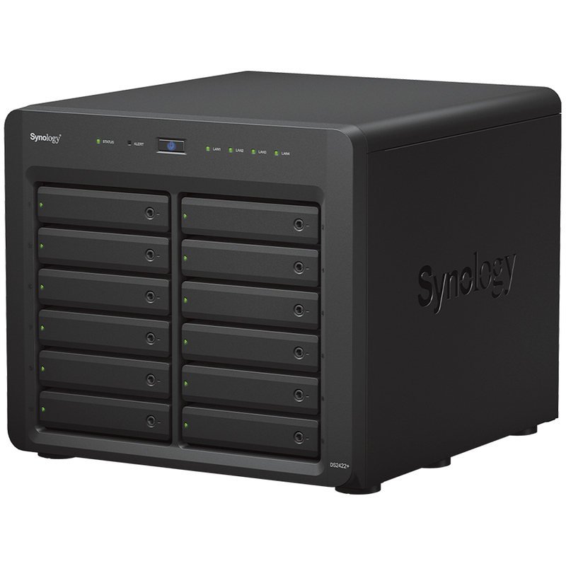 Synology DiskStation DS2422+ 12-Bay NAS - Network Attached Storage Device Burn-In Tested Configurations - FREE RAM UPGRADE