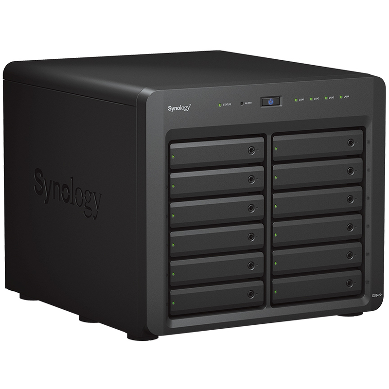 Synology DiskStation DS2422+ 12-Bay NAS - Network Attached Storage Device Burn-In Tested Configurations - FREE RAM UPGRADE