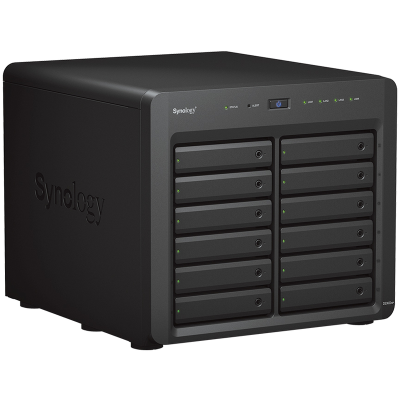 Synology DiskStation DS3622xs+ 12-Bay NAS - Network Attached Storage Device Burn-In Tested Configurations