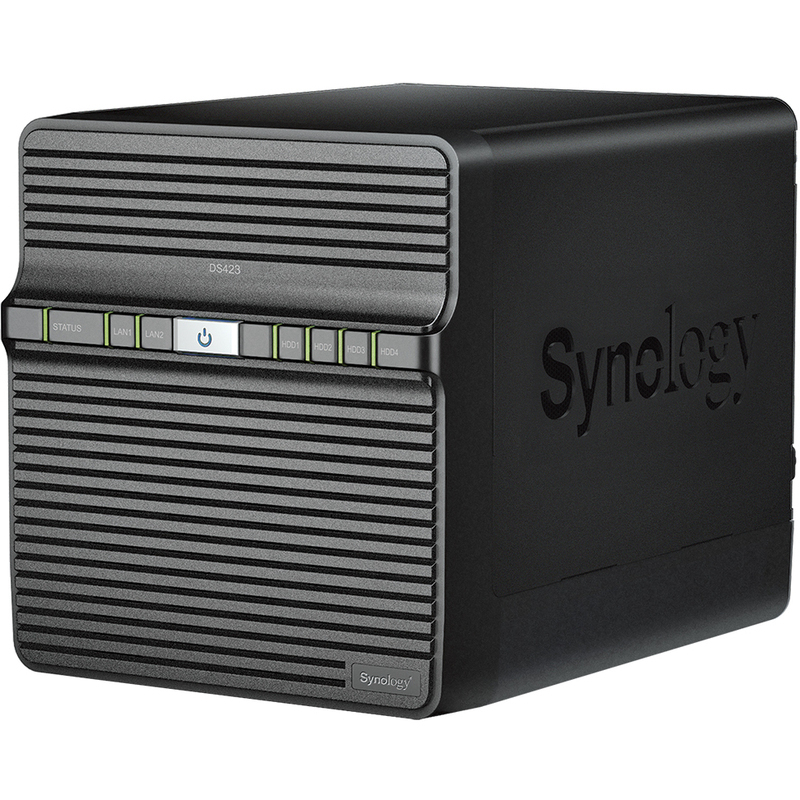 Synology DiskStation DS423 4-Bay NAS - Network Attached Storage Device Burn-In Tested Configurations