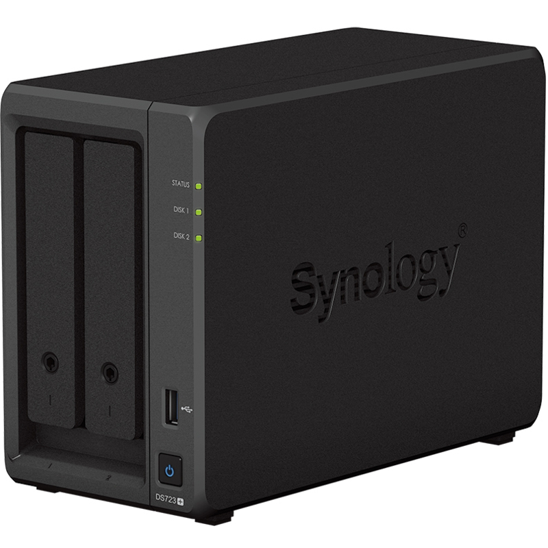 Synology DiskStation DS723+ 2-Bay NAS - Network Attached Storage Device Burn-In Tested Configurations