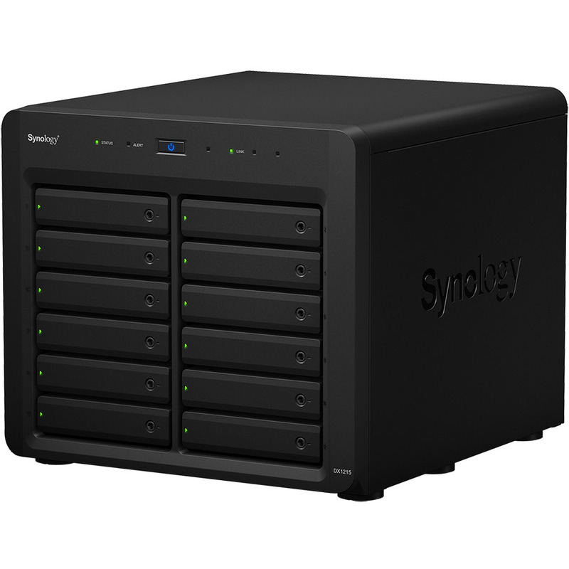 Synology DX1215II External Expansion Drive 12-Bay Expansion Enclosure Burn-In Tested Configurations