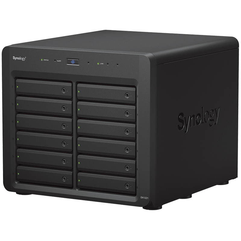 Synology DX1222 External Expansion Drive 12-Bay Expansion Enclosure Burn-In Tested Configurations