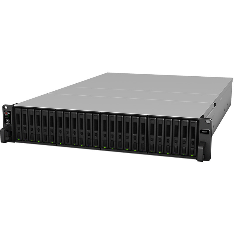 Synology FlashStation FS3600 24-Bay NAS - Network Attached Storage Device Burn-In Tested Configurations - FREE RAM UPGRADE