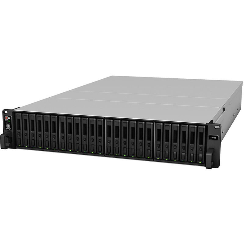 Synology FlashStation FS6400 24-Bay NAS - Network Attached Storage Device Burn-In Tested Configurations