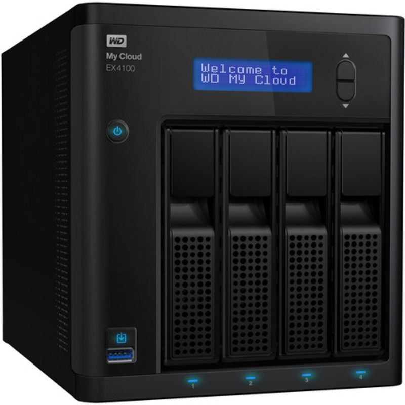 Western Digital My Cloud EX4100 4-Bay NAS - Network Attached Storage Device Burn-In Tested Configurations