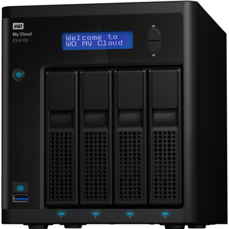 Western Digital My Cloud EX4100 4-Bay NAS - Network Attached Storage Device Burn-In Tested Configurations