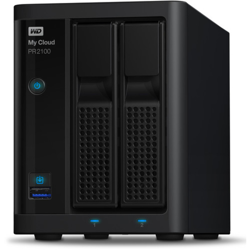 Western Digital My Cloud Pro PR2100 2-Bay NAS - Network Attached Storage Device Burn-In Tested Configurations