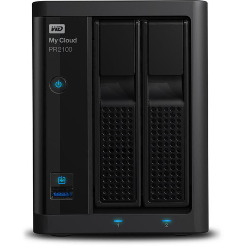 Western Digital My Cloud Pro PR2100 2-Bay NAS - Network Attached Storage Device Burn-In Tested Configurations