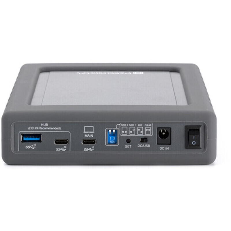 OYEN MiniPro RAID v4 USB Thunderbolt 4 2-Bay DAS - Direct Attached Storage Device Burn-In Tested Configurations