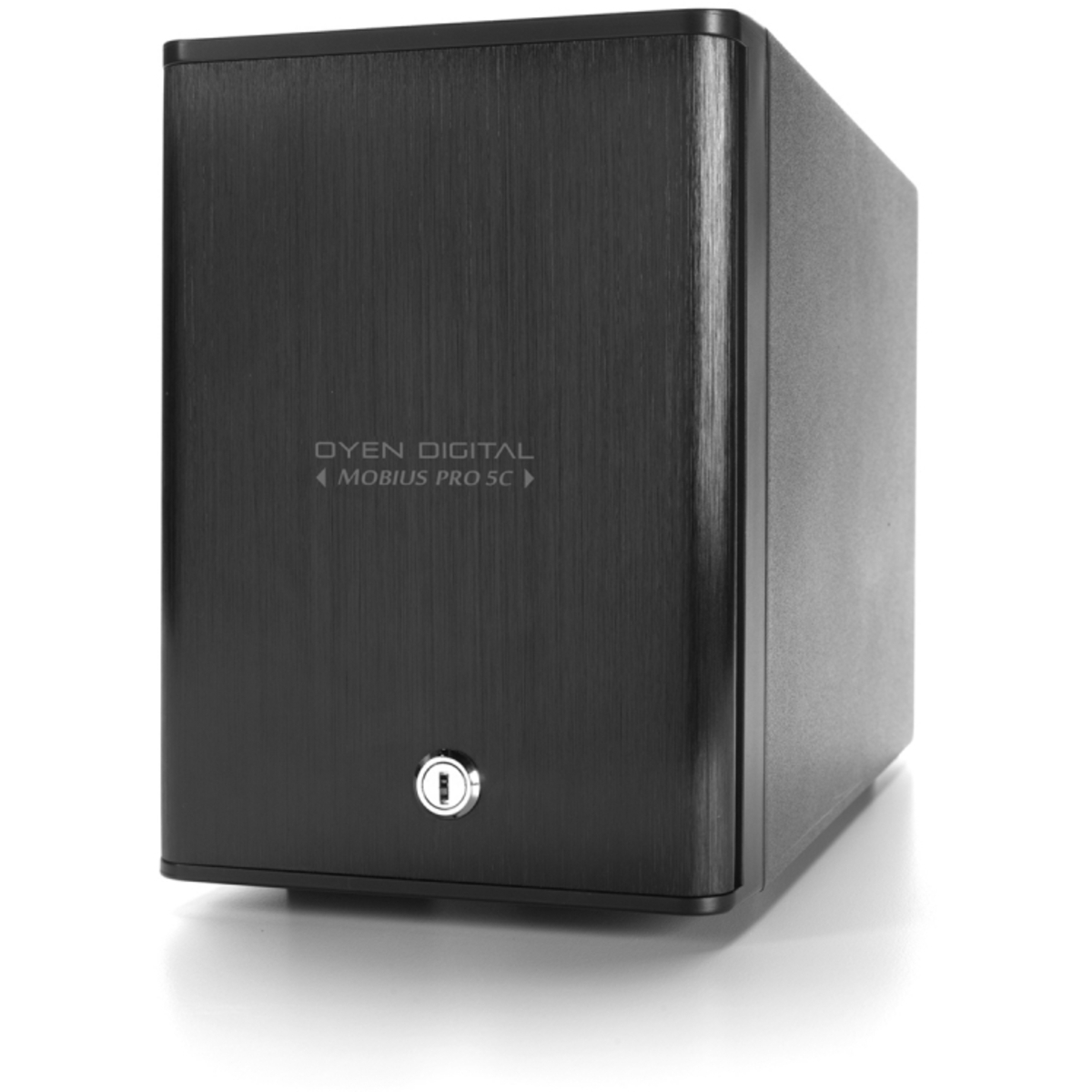 OYEN Mobius Pro 5C 5-Bay USB-C Non-RAID 50tb 5-Bay Desktop Multimedia / Power User / Business DAS - Direct Attached Storage Device 5x10tb Seagate IronWolf ST10000VN000 3.5 7200rpm SATA 6Gb/s HDD NAS Class Drives Installed - Burn-In Tested Mobius Pro 5C 5-Bay USB-C Non-RAID