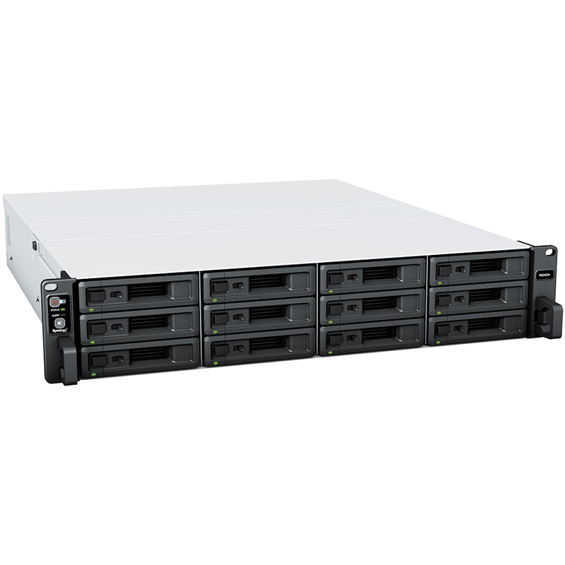 Synology RackStation RS2423+ 12-Bay NAS - Network Attached Storage Device Burn-In Tested Configurations