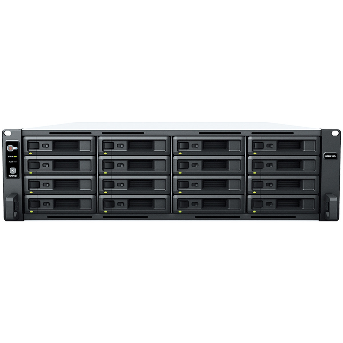 Synology RackStation RS2821RP+ 64tb 16-Bay RackMount Large Business / Enterprise NAS - Network Attached Storage Device 16x4tb Western Digital Red Plus WD40EFPX 3.5 5400rpm SATA 6Gb/s HDD NAS Class Drives Installed - Burn-In Tested RackStation RS2821RP+