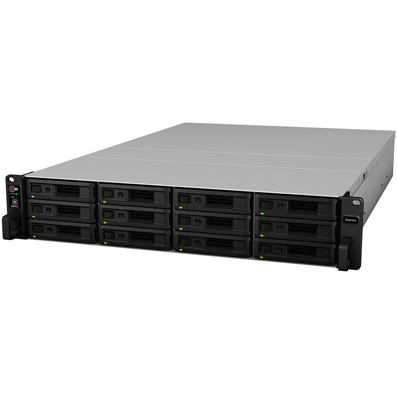 Synology RackStation RS3618xs 12-Bay NAS - Network Attached Storage Device Burn-In Tested Configurations