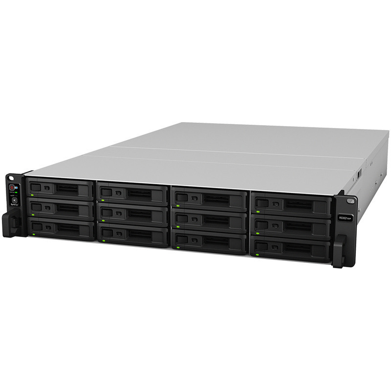 Synology RackStation RS3621xs+ 12-Bay NAS - Network Attached Storage Device Burn-In Tested Configurations