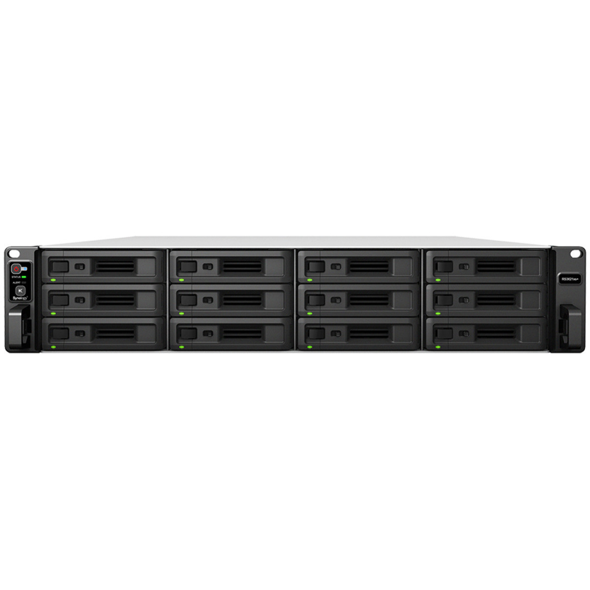 Synology RackStation RS3621xs+ 216tb 12-Bay RackMount Large Business / Enterprise NAS - Network Attached Storage Device 9x24tb Seagate EXOS X24 ST24000NM002H 3.5 7200rpm SATA 6Gb/s HDD ENTERPRISE Class Drives Installed - Burn-In Tested RackStation RS3621xs+
