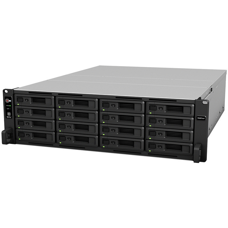 Synology RackStation RS4021xs+ 16-Bay NAS - Network Attached Storage Device Burn-In Tested Configurations