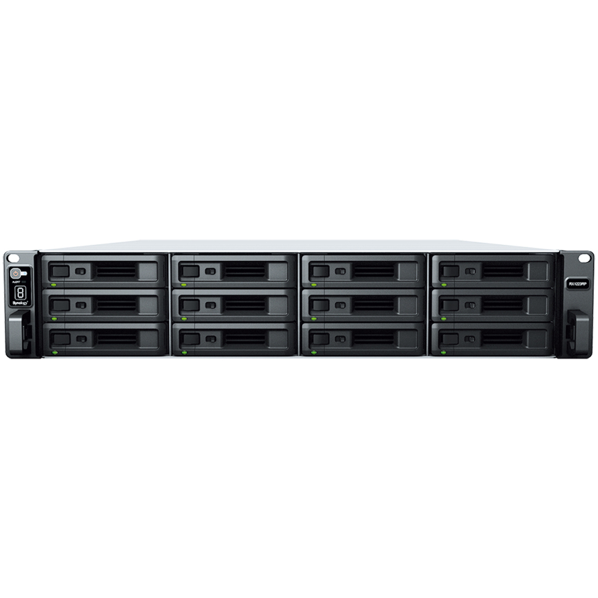 Synology RX1223RP External Expansion Drive 160tb 12-Bay RackMount Large Business / Enterprise Expansion Enclosure 10x16tb Synology HAT5300 Series HAT5300-16T 3.5 7200rpm SATA 6Gb/s HDD ENTERPRISE Class Drives Installed - Burn-In Tested RX1223RP External Expansion Drive