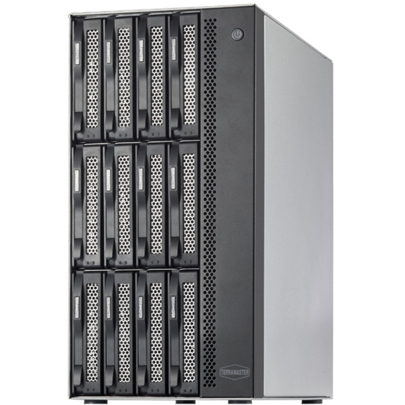 TerraMaster T12-450 12-Bay NAS - Network Attached Storage Device Burn-In Tested Configurations