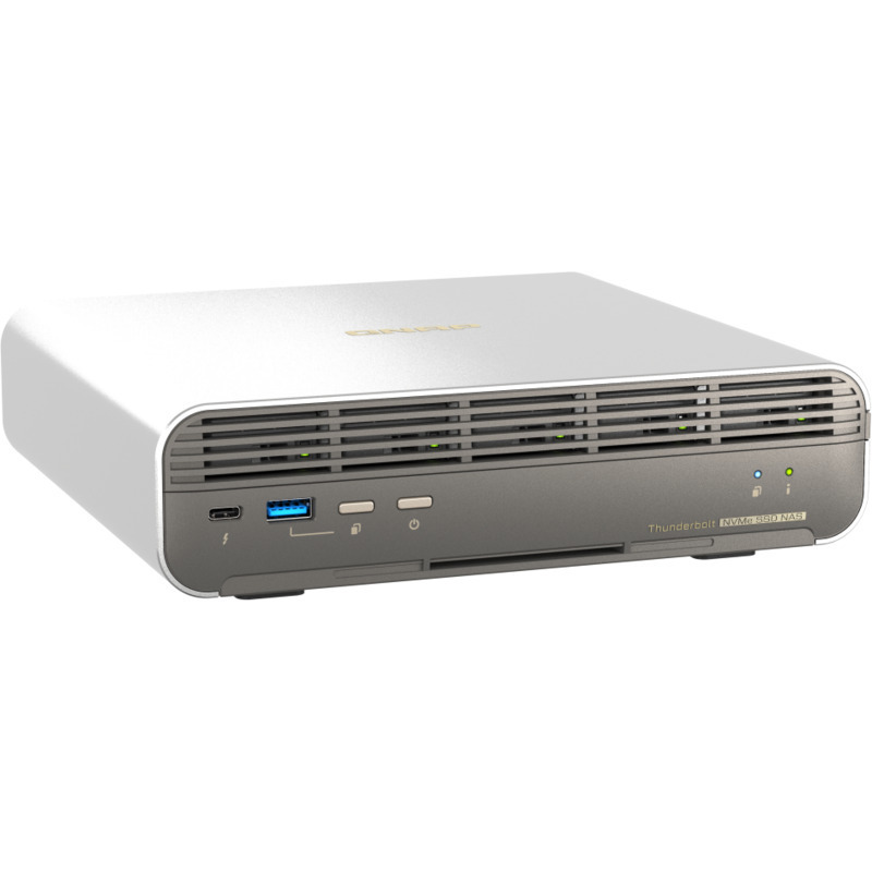 QNAP TBS-h574TX Core i3 Thunderbolt 4 5-Bay DAS-NAS - Combo Direct + Network Storage Device Burn-In Tested Configurations
