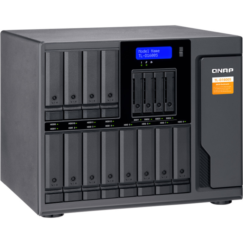 QNAP TL-D1600S External Expansion Drive 12+4-Bay Expansion Enclosure Burn-In Tested Configurations
