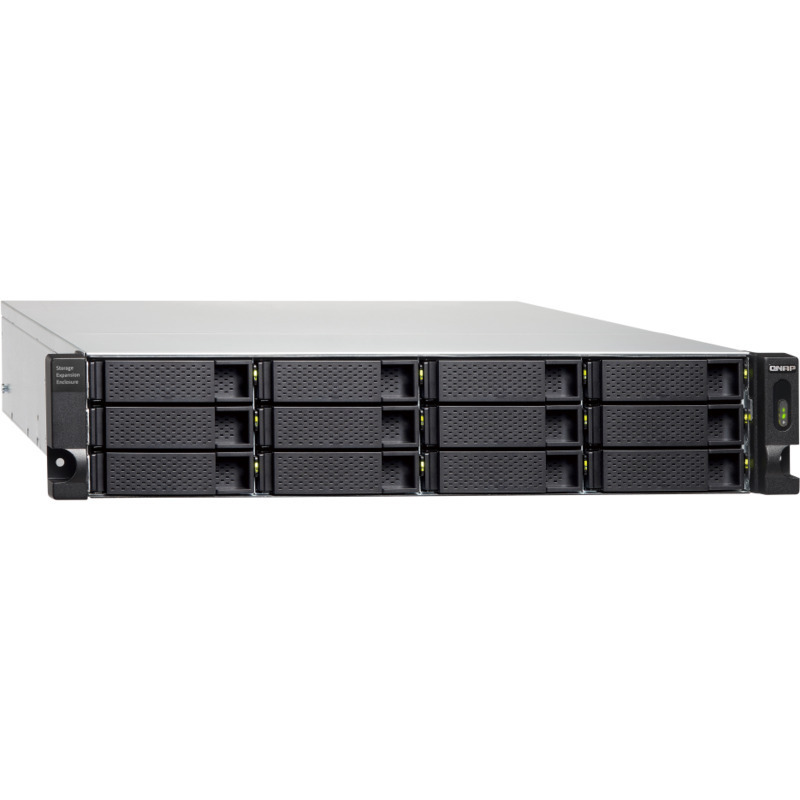 QNAP TL-R1200C-RP External Expansion Drive 12-Bay Expansion Enclosure Burn-In Tested Configurations