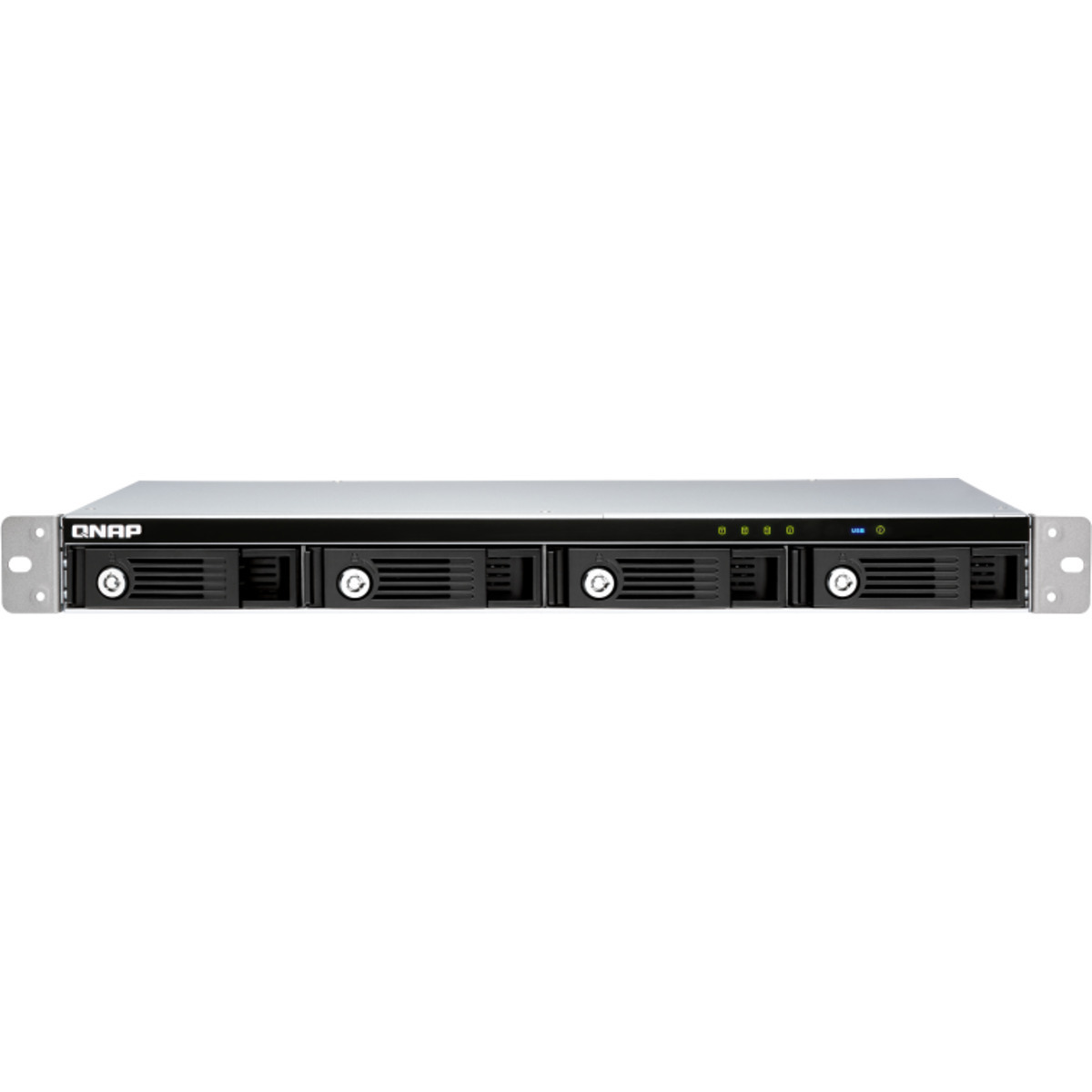 QNAP TR-004U External Expansion Drive 1.5tb 4-Bay RackMount Multimedia / Power User / Business Expansion Enclosure 3x500gb Crucial MX500 CT500MX500SSD1 2.5 560/510MB/s SATA 6Gb/s SSD CONSUMER Class Drives Installed - Burn-In Tested TR-004U External Expansion Drive