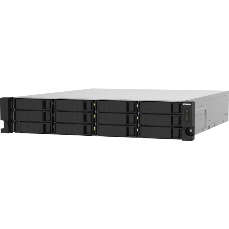 QNAP TS-1232PXU-RP 12-Bay NAS - Network Attached Storage Device Burn-In Tested Configurations - FREE RAM UPGRADE