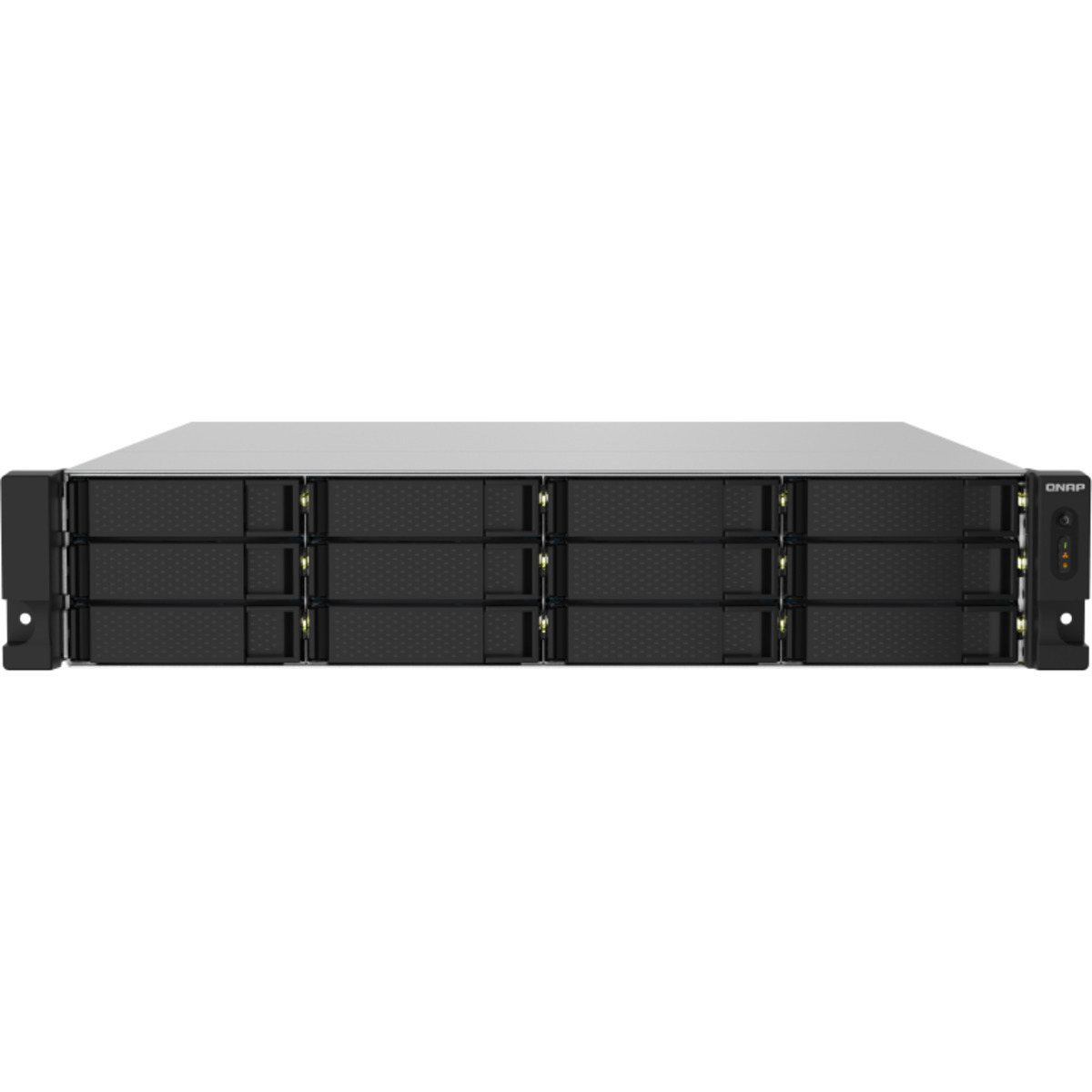 QNAP TS-1232PXU-RP 264tb 12-Bay RackMount Personal / Basic Home / Small Office NAS - Network Attached Storage Device 11x24tb Seagate IronWolf Pro ST24000NT002 3.5 7200rpm SATA 6Gb/s HDD NAS Class Drives Installed - Burn-In Tested - FREE RAM UPGRADE TS-1232PXU-RP
