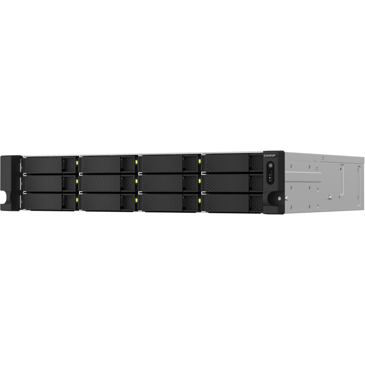 QNAP TS-1264U-RP RackMount 12-Bay Multimedia / Power User / Business NAS - Network Attached Storage Device Burn-In Tested Configurations TS-1264U-RP