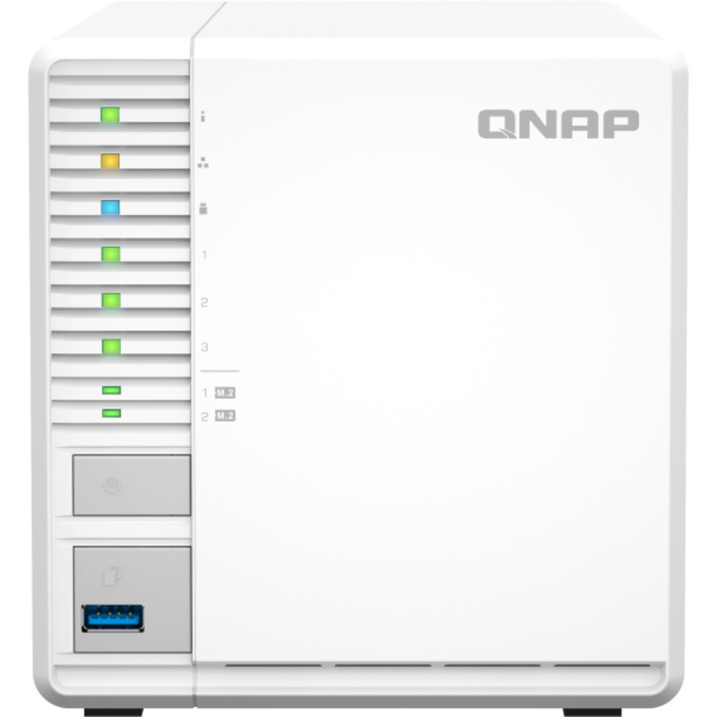 QNAP TS-364 3-Bay NAS - Network Attached Storage Device Burn-In Tested Configurations