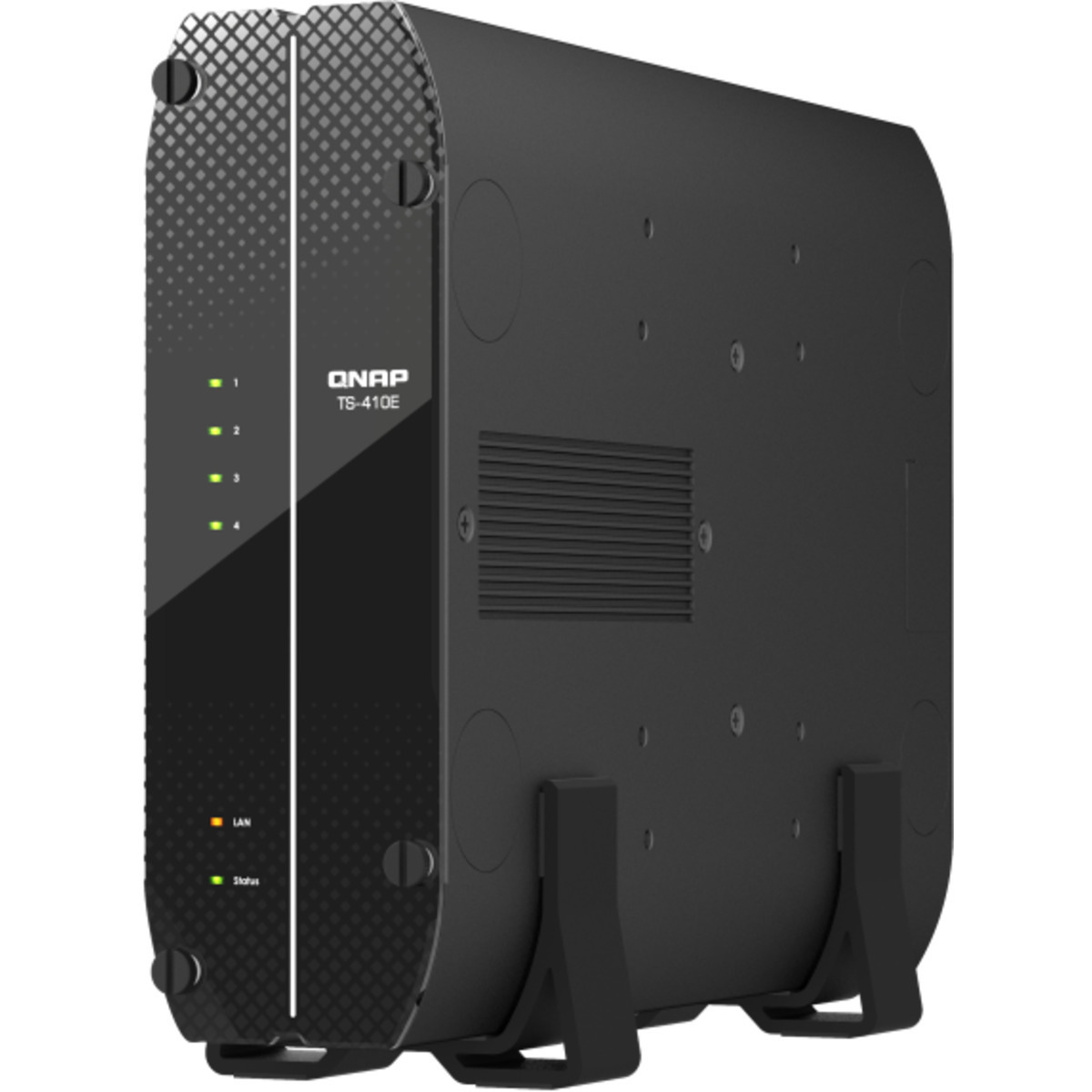 QNAP TS-410E 12tb 4-Bay Desktop Multimedia / Power User / Business NAS - Network Attached Storage Device 3x4tb Sandisk Ultra 3D SDSSDH3-4T00 2.5 560/520MB/s SATA 6Gb/s SSD CONSUMER Class Drives Installed - Burn-In Tested TS-410E