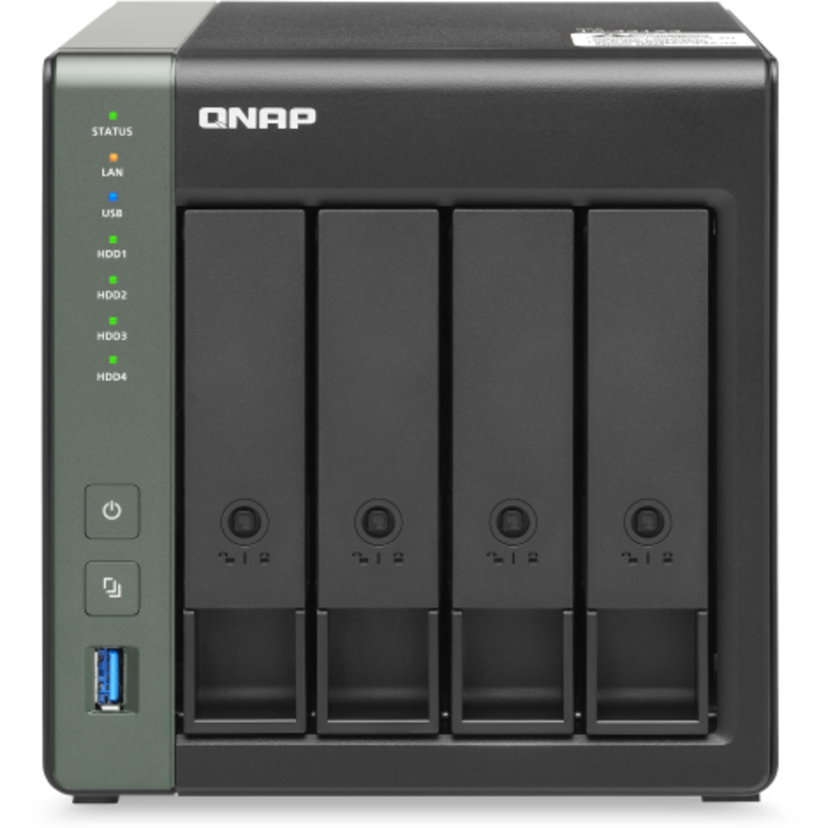 QNAP TS-431X3 48tb 4-Bay Desktop Multimedia / Power User / Business NAS - Network Attached Storage Device 3x16tb Western Digital Red Pro WD161KFGX 3.5 7200rpm SATA 6Gb/s HDD NAS Class Drives Installed - Burn-In Tested - FREE RAM UPGRADE TS-431X3