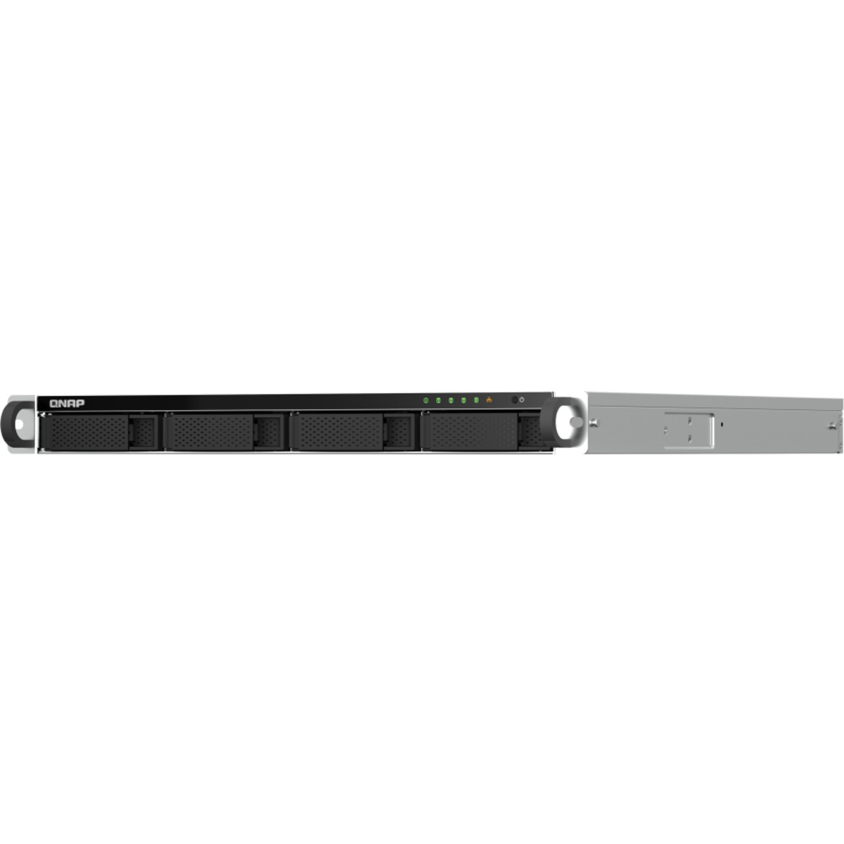 QNAP TS-464U 12tb 4-Bay RackMount Multimedia / Power User / Business NAS - Network Attached Storage Device 2x6tb Seagate EXOS 7E10 ST6000NM019B 3.5 7200rpm SATA 6Gb/s HDD ENTERPRISE Class Drives Installed - Burn-In Tested TS-464U