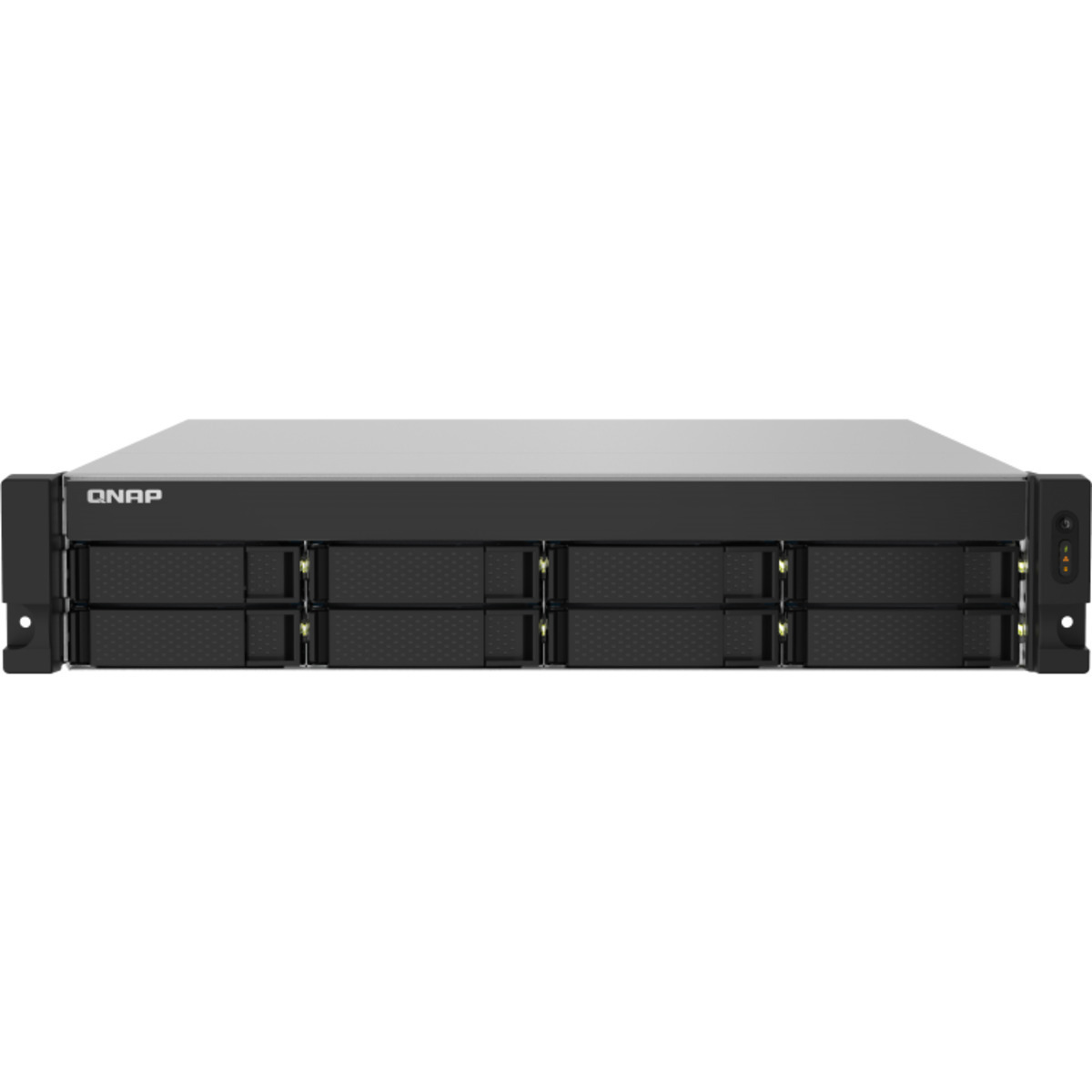QNAP TS-832PXU 84tb 8-Bay RackMount Personal / Basic Home / Small Office NAS - Network Attached Storage Device 7x12tb Seagate IronWolf ST12000VN0008 3.5 7200rpm SATA 6Gb/s HDD NAS Class Drives Installed - Burn-In Tested - FREE RAM UPGRADE TS-832PXU