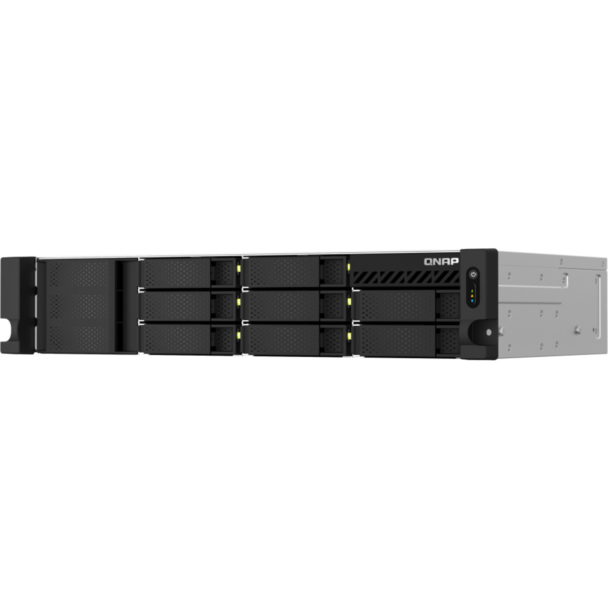 QNAP TS-864eU 60tb 8-Bay RackMount Multimedia / Power User / Business NAS - Network Attached Storage Device 5x12tb Seagate IronWolf Pro ST12000NT001 3.5 7200rpm SATA 6Gb/s HDD NAS Class Drives Installed - Burn-In Tested - ON SALE TS-864eU