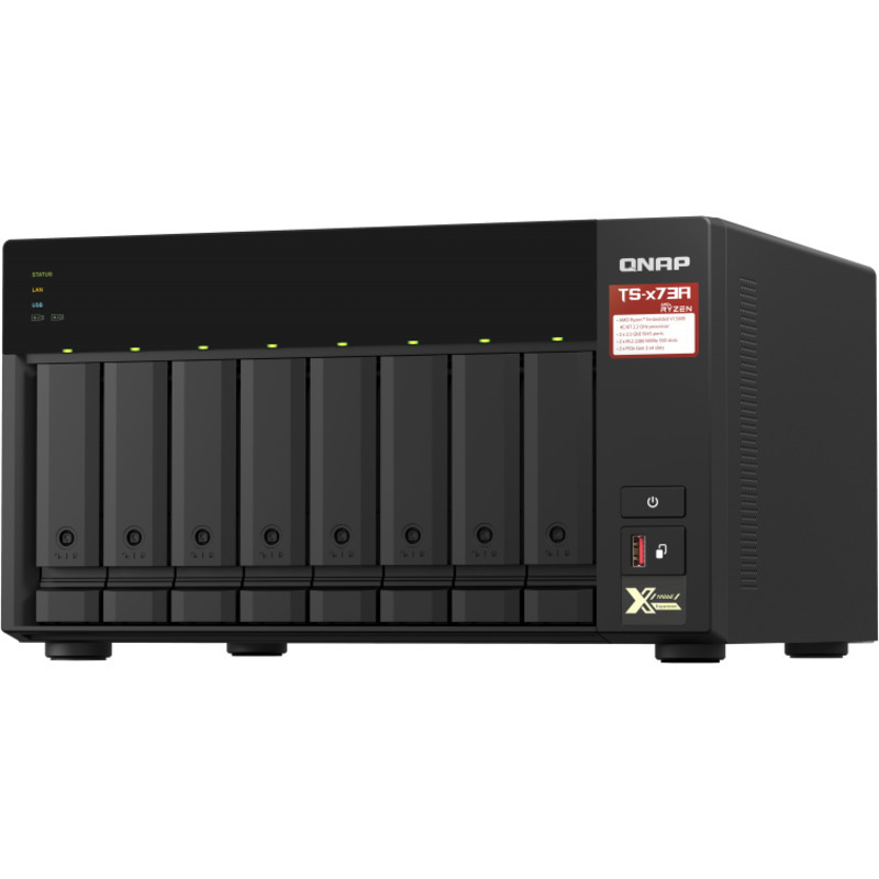 QNAP TS-873A 8-Bay NAS - Network Attached Storage Device Burn-In Tested Configurations