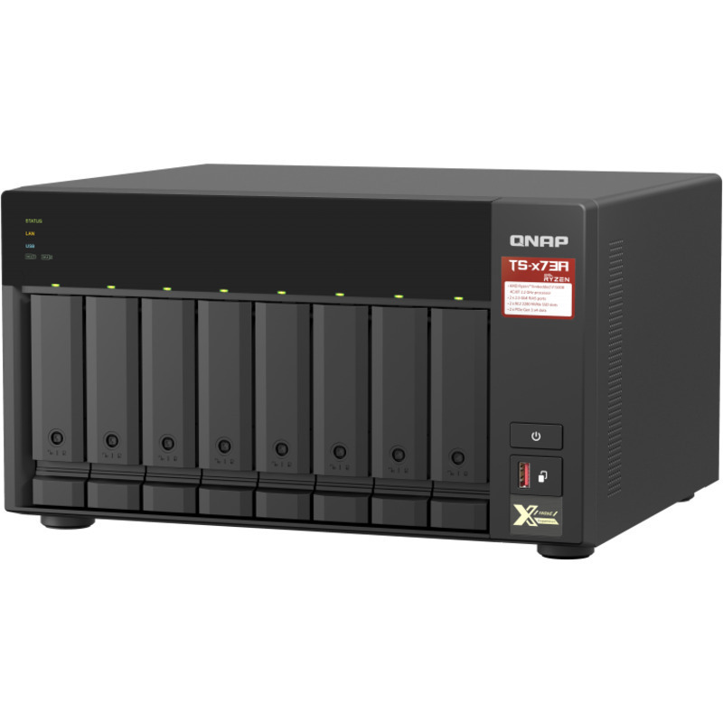 QNAP TS-873A 8-Bay NAS - Network Attached Storage Device Burn-In Tested Configurations