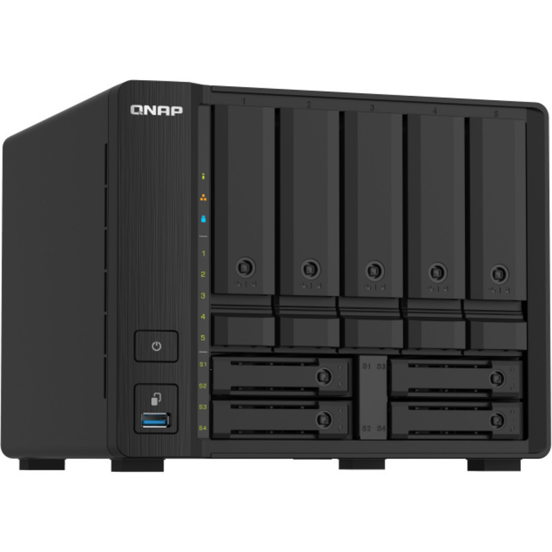 QNAP TS-932PX 5+4-Bay NAS - Network Attached Storage Device Burn-In Tested Configurations - FREE RAM UPGRADE