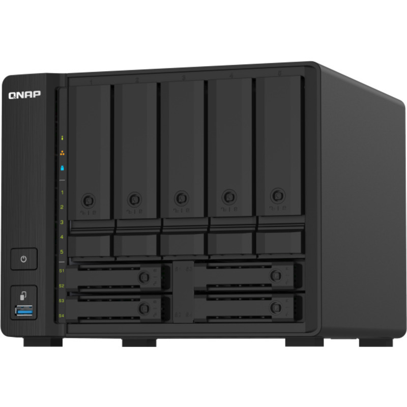 QNAP TS-932PX 5+4-Bay NAS - Network Attached Storage Device Burn-In Tested Configurations - FREE RAM UPGRADE