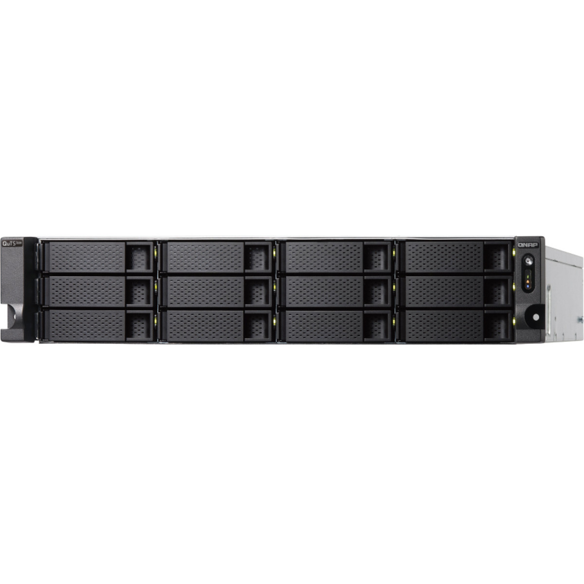 QNAP TS-h1886XU-RP R2 QuTS hero Edition 88tb 12+6-Bay RackMount Large Business / Enterprise NAS - Network Attached Storage Device 11x8tb Western Digital Red Pro WD8003FFBX 3.5 7200rpm SATA 6Gb/s HDD NAS Class Drives Installed - Burn-In Tested TS-h1886XU-RP R2 QuTS hero Edition